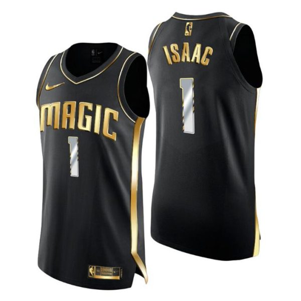 Orlando Magic Trikot Jonathan Isaac Golden Edition Schwarz