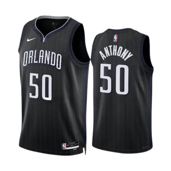 Orlando Magic Trikot Nike Cole Anthony 50 Schwarz Version City Edition 2022-23 Swingman Herren