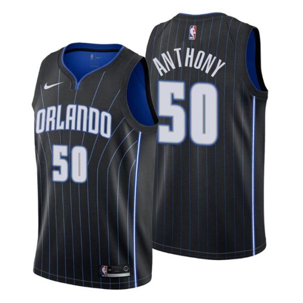 Orlando Magic Trikot Statement Edition Cole Anthony 50 Schwarz