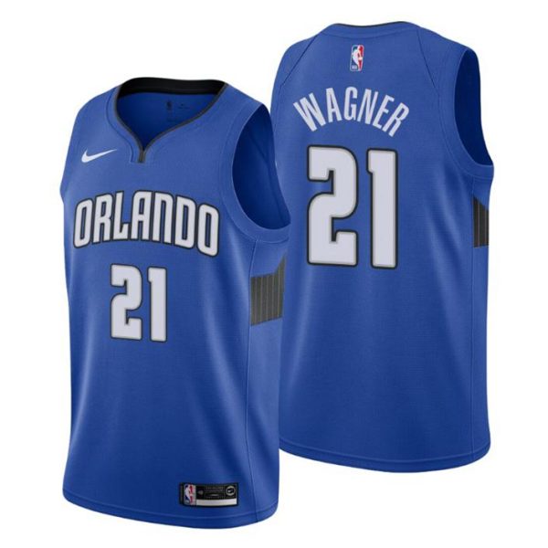 Orlando Magic Trikot Statement Edition Moritz Wagner No. 21 Blau 2021 Swingman