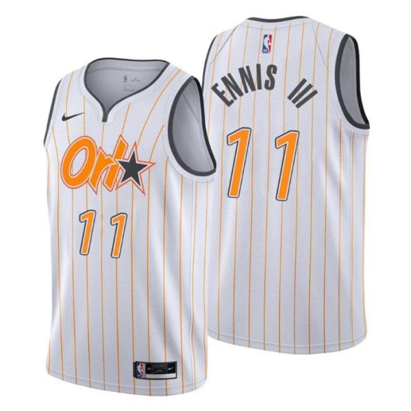 Orlando Magic Trikot Swingman James Ennis III No. 11 City Edition Weiß 2020-21