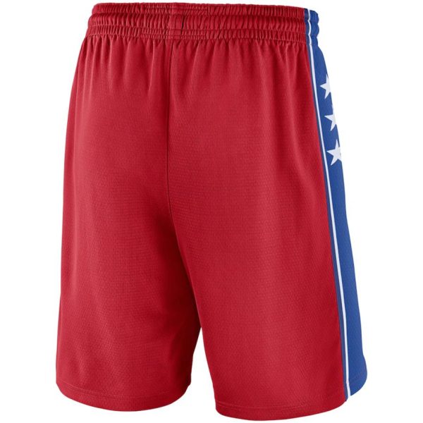 Philadelphia 76ers Jordan Brand RotBlue 202021 Association Edition Performance Swingman Shorts