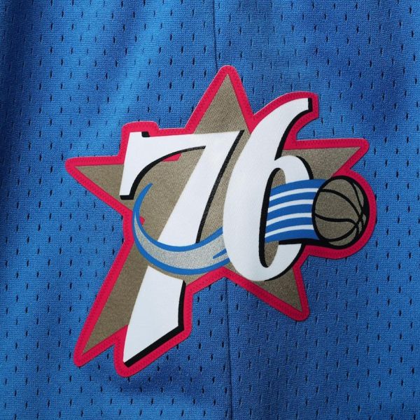 Philadelphia 76ers Mitchell & Ness 1999-00 Hardwood Classics Swingman Shorts – Royal