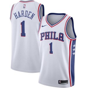 Philadelphia 76ers Trikot Nike Association Swingman – James Harden – Kinder