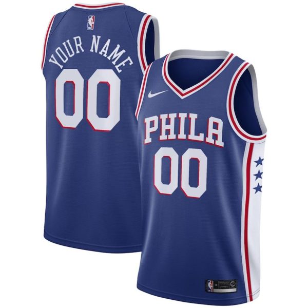 Philadelphia 76ers Trikot Nike Icon Swingman – Benutzerdefinierte – Kinder