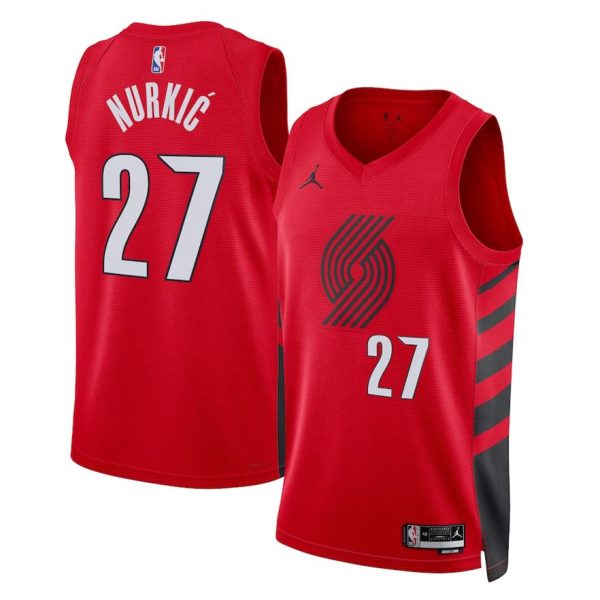 Portland Trail Blazers Trikot Jordan Statement Edition Swingman – Rot – Jusuf Nurkic