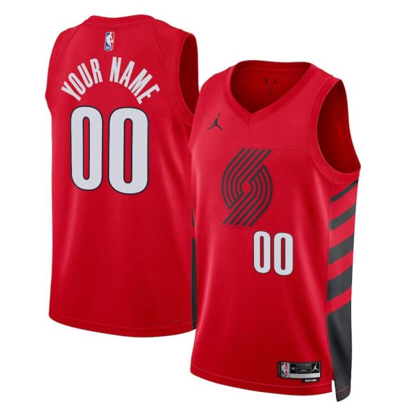 Portland Trail Blazers Trikot Jordan Statement Swingman – Benutzerdefinierte