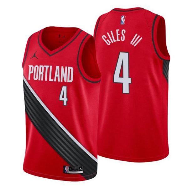 Portland Trail Blazers Trikot Statement Edition Harry Giles III 4 Rot 2020-21