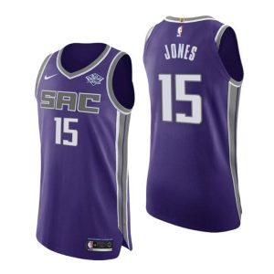 Sacramento Kings Trikot #15 Damian Jones Authentic Icon Edition Lila