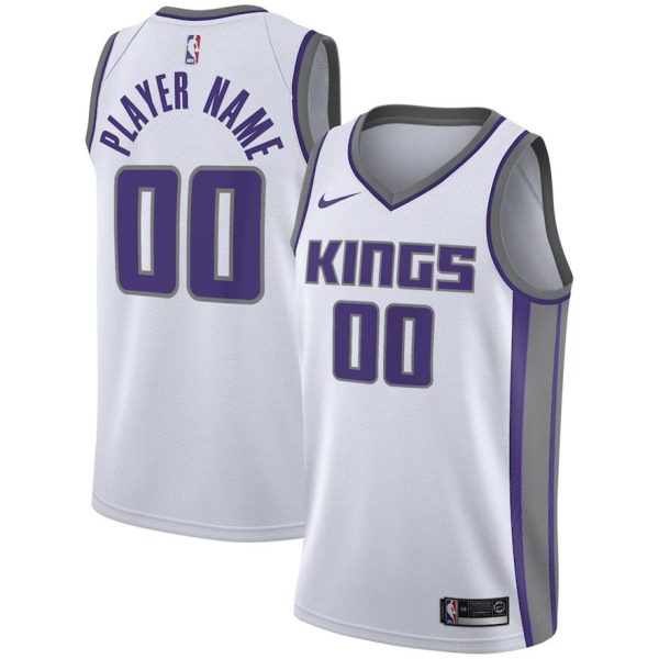 Sacramento Kings Trikot Nike Association Swingman – Benutzerdefinierte – Kinder