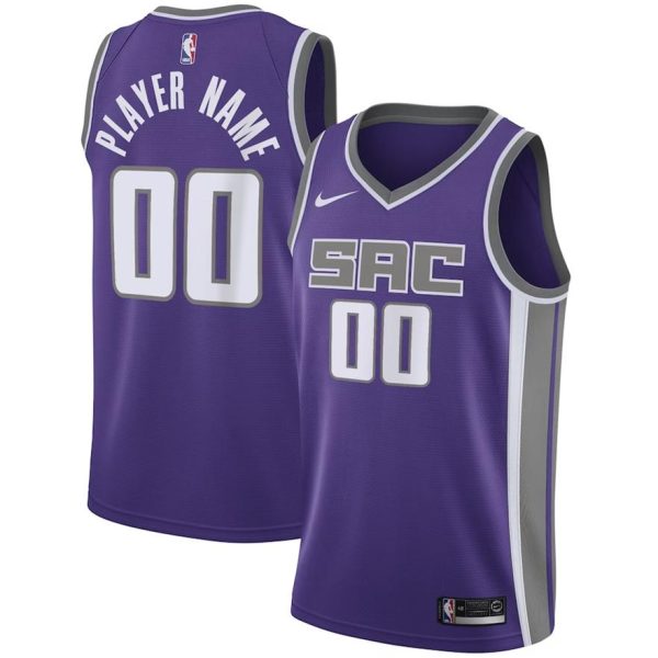 Sacramento Kings Trikot Nike Icon Swingman – Benutzerdefinierte – Kinder