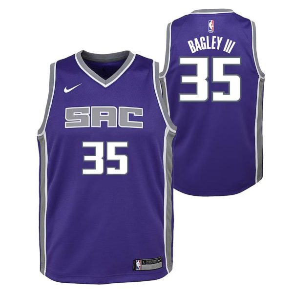 Sacramento Kings Trikot Nike Icon Swingman – Marvin Bagley – Kinder