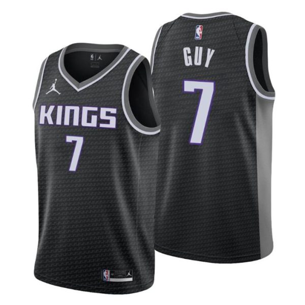 Sacramento Kings Trikot Statement Edition Kyle Guy 7 Lila 2020-21