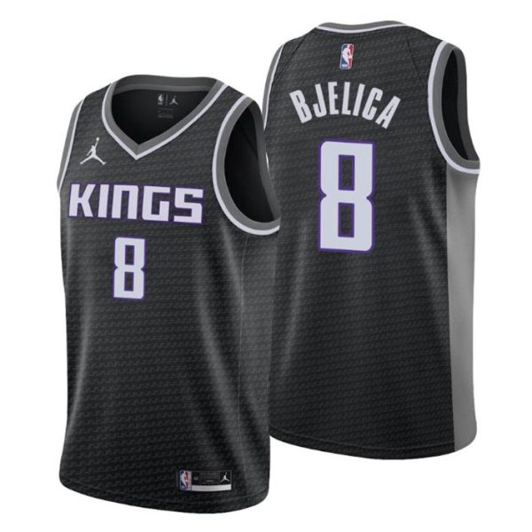 Sacramento Kings Trikot Statement Edition Nemanja Bjelica 8 Schwarz