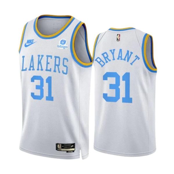 Thomas Bryant 31 Los Angeles Lakers Trikot Weiß Version Classic Edition 2022-23 Swingman Herren