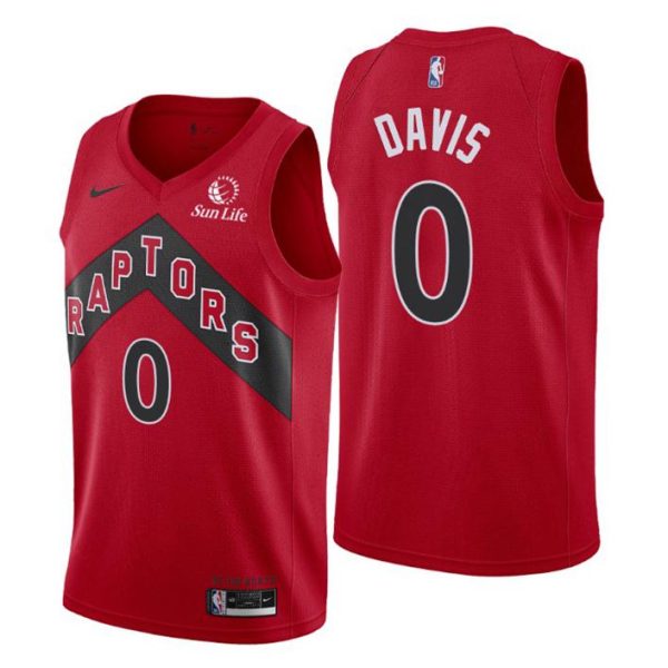 Toronto Raptors Trikot #0 Terence Davis Swingman Rot Icon Edition 2021