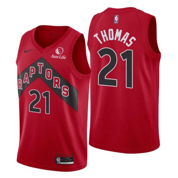 Toronto Raptors Trikot #21 Matt Thomas Swingman Rot Icon Edition 2021