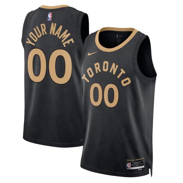 Toronto Raptors Trikot Nike City Edition Swingman 2022-23 – Benutzerdefinierte