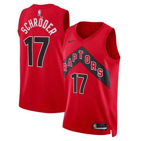 Toronto Raptors Trikot Nike Icon Edition Swingman – Schwarz – Dennis Schröder