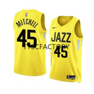 Utah Jazz Trikot Donovan Mitchell 45 Nike 2022-23 Icon Edition Gelb  Herren Swingman