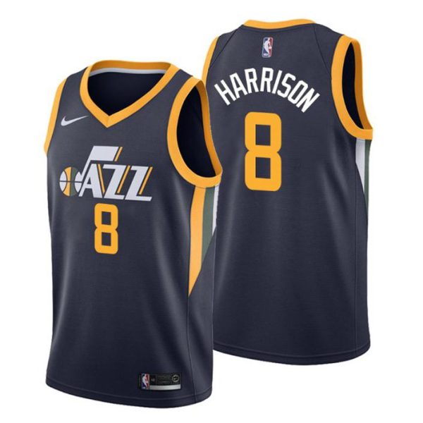 Utah Jazz Trikot Icon Edition Shaquille Harrison 8 Schwarz