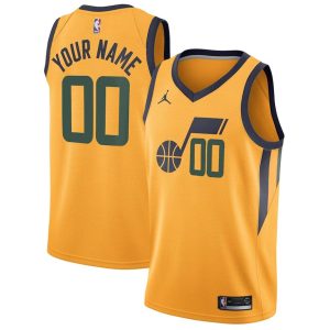 Utah Jazz Trikot Jordan Statement Swingman – Benutzerdefinierte – Herren