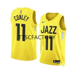 Utah Jazz Trikot Mike Conley 11 Nike 2022-23 Icon Edition Gelb  Herren Swingman