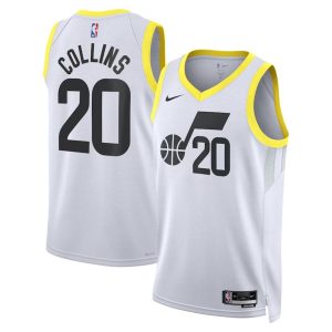 Utah Jazz Trikot Nike Association Swingman – Weiß – John Collins