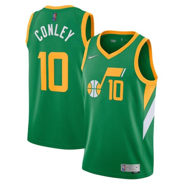 Utah Jazz Trikot Nike Earned Edition Swingman – Mike Conley – Herren