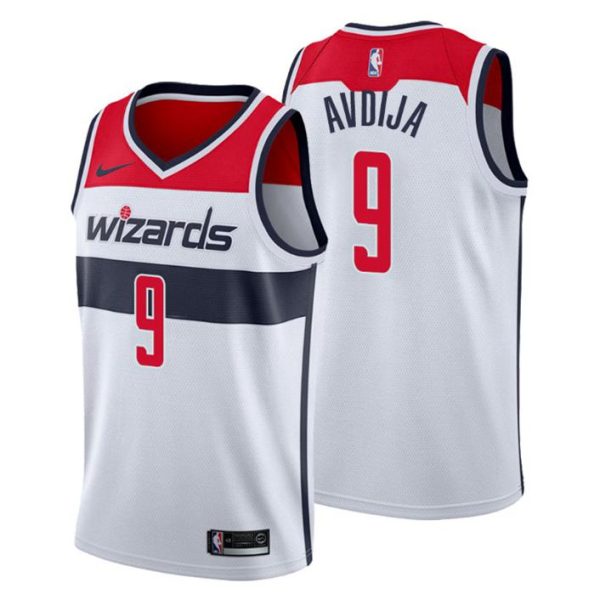 Washington Wizards Trikot Associateion Edition Deni Avdija 9 Weiß