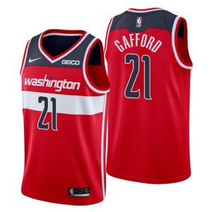 Washington Wizards Trikot Icon Edition Daniel Gafford No. 21 Rot Swingman