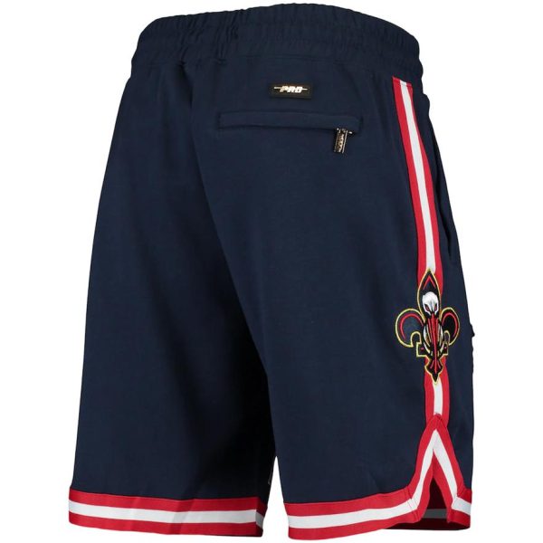 Zion Williamson New Orleans Pelicans Pro Standard Team Logo Player Shorts – Navy